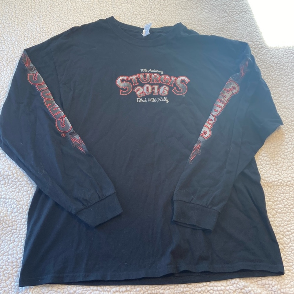 Black hills rally sturgis long sleeve tee